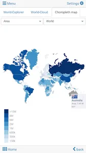 World atlas & world map MxGeo screenshot 5