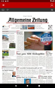 Allgemeine Zeitung e-Paper screenshot 4