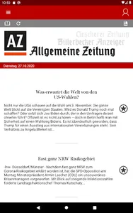 Allgemeine Zeitung e-Paper screenshot 5