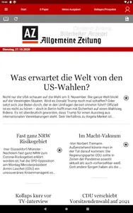 Allgemeine Zeitung e-Paper screenshot 6