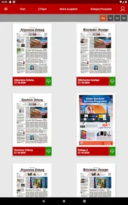 Allgemeine Zeitung e-Paper screenshot 8