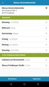 Mensa Augsburg screenshot 0