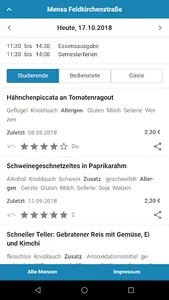 Mensa Bamberg screenshot 1
