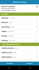 Mensa Frankfurt screenshot 0