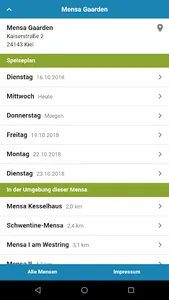 Mensa Kiel screenshot 0