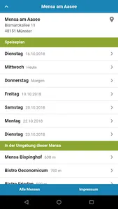 Mensa Münster screenshot 0