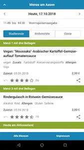 Mensa Münster screenshot 1