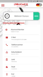 MilliGazeteAvrupaMobil screenshot 4