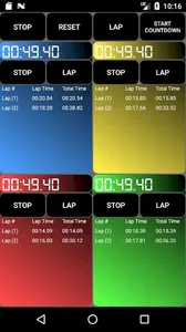 Multi Stopwatch screenshot 0