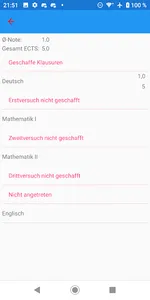 GradesViewer screenshot 1