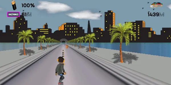 Skate Runner 1984 screenshot 8