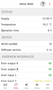 HAWE eControl screenshot 2