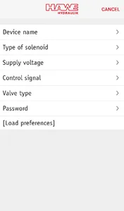 HAWE eControl screenshot 4