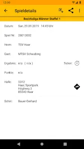 MTSV Schwabing Handball screenshot 2
