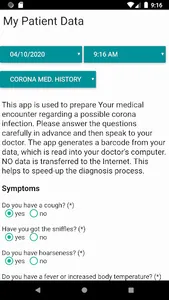 My Patient Data screenshot 0
