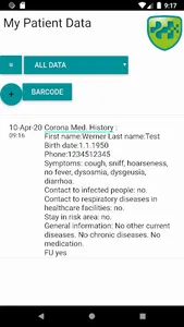 My Patient Data screenshot 3