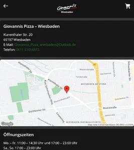 Giovannis Pizza Wiesbaden screenshot 7