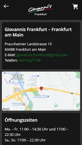 Giovannis Frankfurt am Main screenshot 3