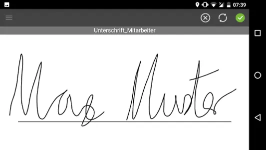 eDocBox mit eSignatur screenshot 1
