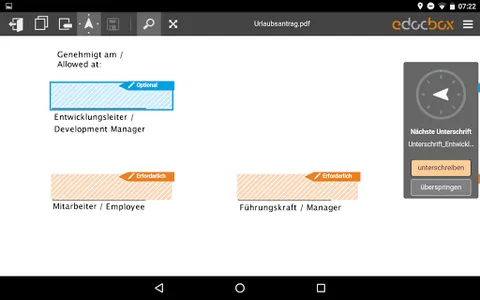 eDocBox mit eSignatur screenshot 6