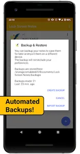 Lock Screen Notes screenshot 5