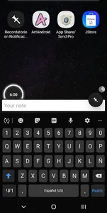 Recordatorios en Notificacione screenshot 0