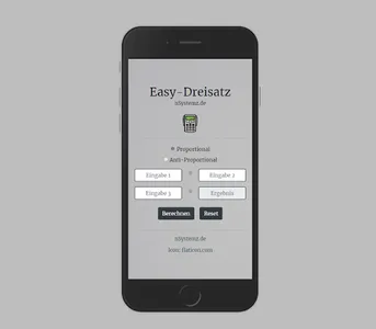 Easy-Dreisatz screenshot 0