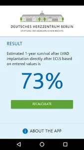 LVAD After ECLS Calculator screenshot 2