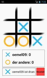 #thegame bluetooth tic tac toe screenshot 1