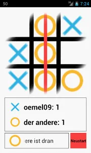 #thegame bluetooth tic tac toe screenshot 3