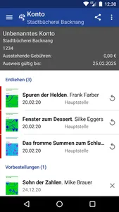 Stadtbücherei Backnang screenshot 4