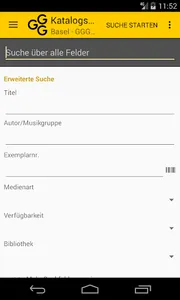 GGG Stadtbibliothek Basel screenshot 1