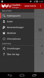 Stadtbibliothek Erlangen screenshot 0