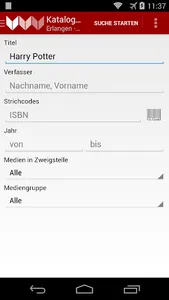 Stadtbibliothek Erlangen screenshot 1