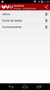 Stadtbibliothek Erlangen screenshot 3