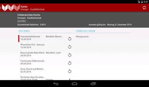 Stadtbibliothek Erlangen screenshot 9