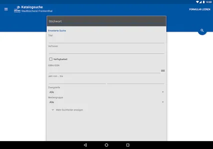 Stadtbücherei Frankenthal screenshot 10