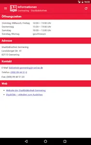 Stadtbibliothek Germering screenshot 10