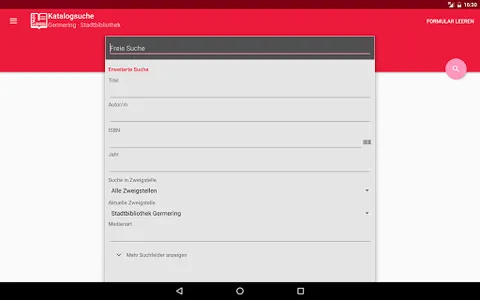 Stadtbibliothek Germering screenshot 12