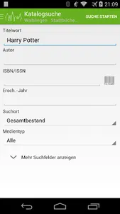 Stadtbücherei Waiblingen screenshot 1