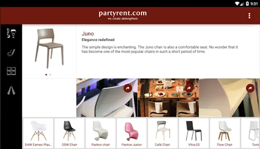 Party Rent Inspirations screenshot 2