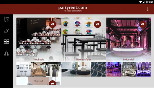 Party Rent Inspirations screenshot 3