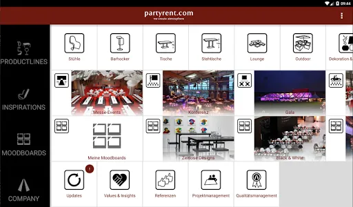 Party Rent Inspirations screenshot 4