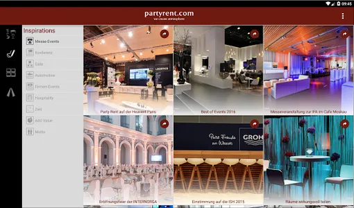 Party Rent Inspirations screenshot 5