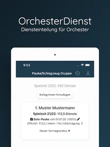 OrchesterDienst screenshot 10