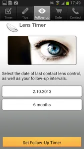Lens Timer screenshot 1
