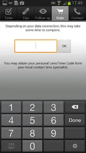 Lens Timer screenshot 2