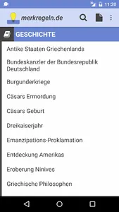merkregeln.de - Alles gemerkt! screenshot 1