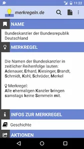 merkregeln.de - Alles gemerkt! screenshot 2