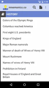 mnemonics.co - Memorize it! screenshot 1